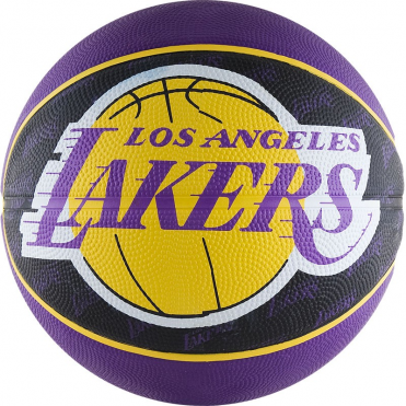Мяч баскетбольный SPALDING Los Angeles Lakers 73-944z р.5